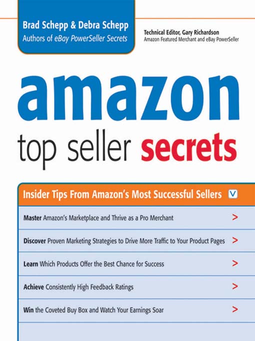 Title details for Amazon Top Seller Secrets by Brad Schepp - Available